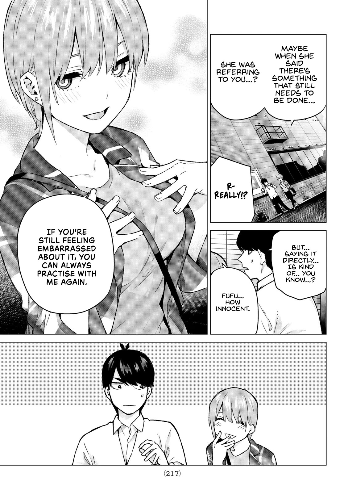 Go-Toubun no Hanayome Chapter 115 page 11 - Chapter 115: The Five's Morning