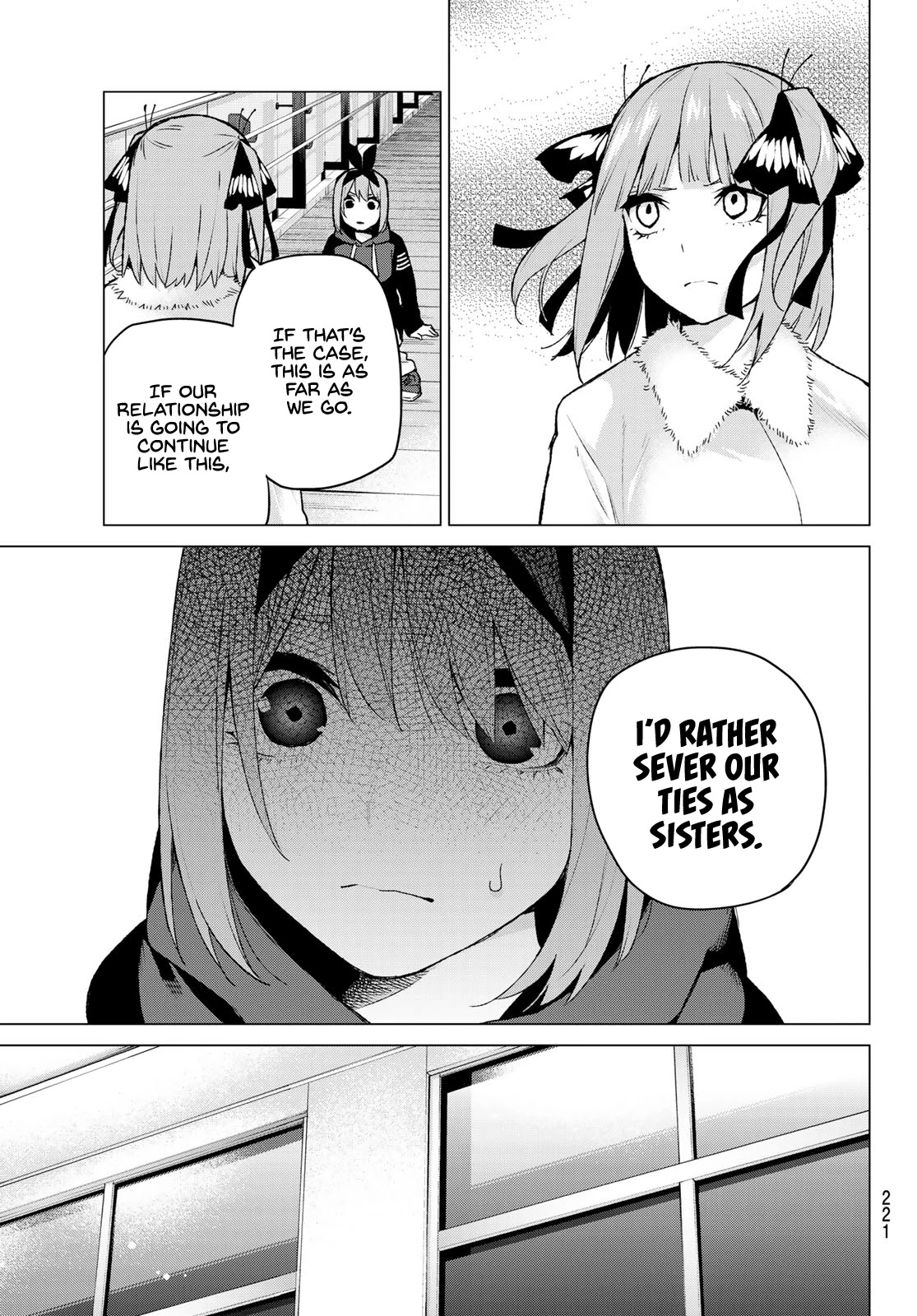 Go-Toubun no Hanayome Chapter 115 page 15 - Chapter 115: The Five's Morning