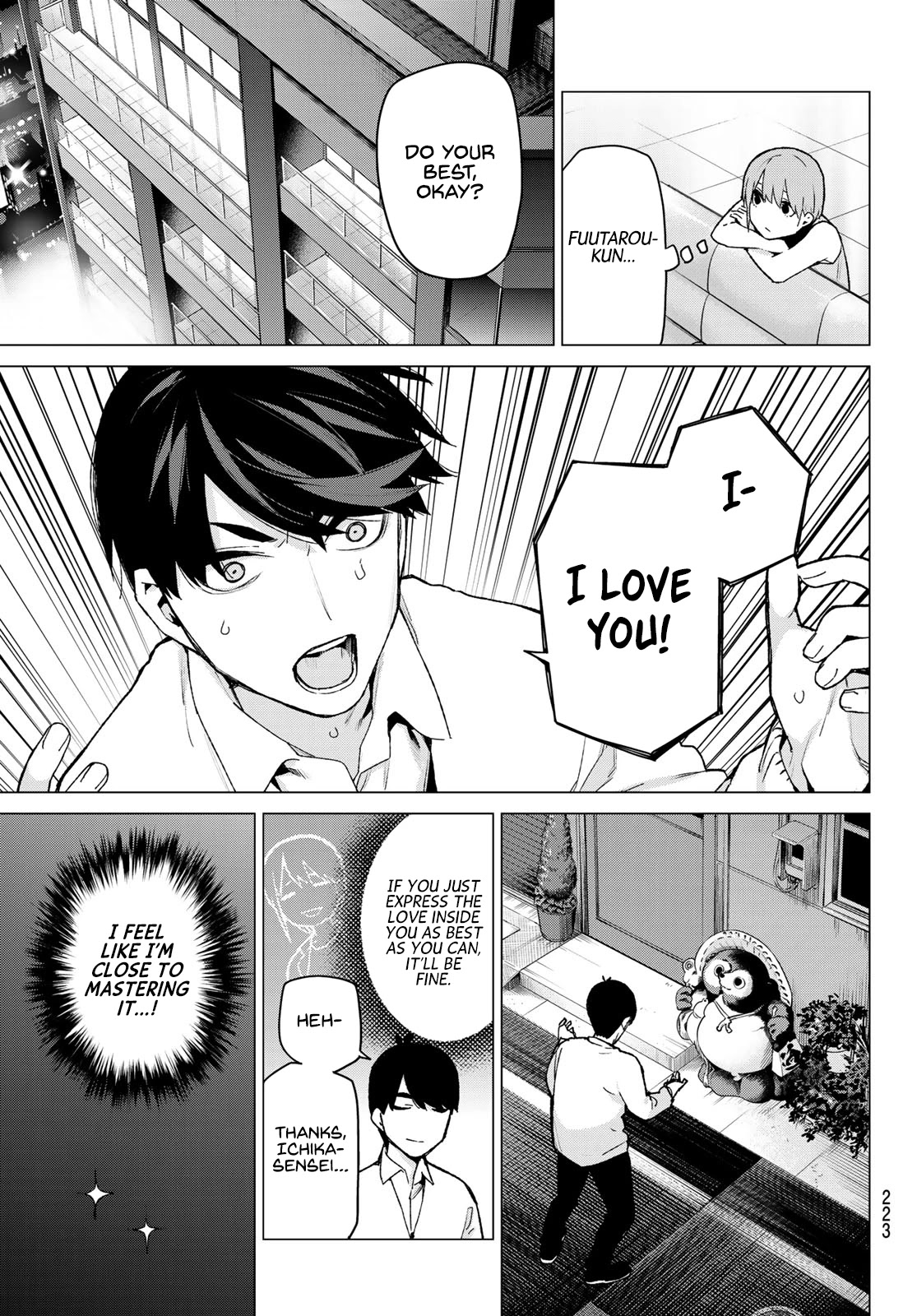 Go-Toubun no Hanayome Chapter 115 page 17 - Chapter 115: The Five's Morning