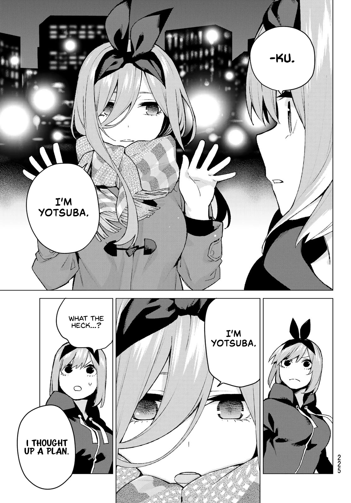 Go-Toubun no Hanayome Chapter 115 page 19 - Chapter 115: The Five's Morning