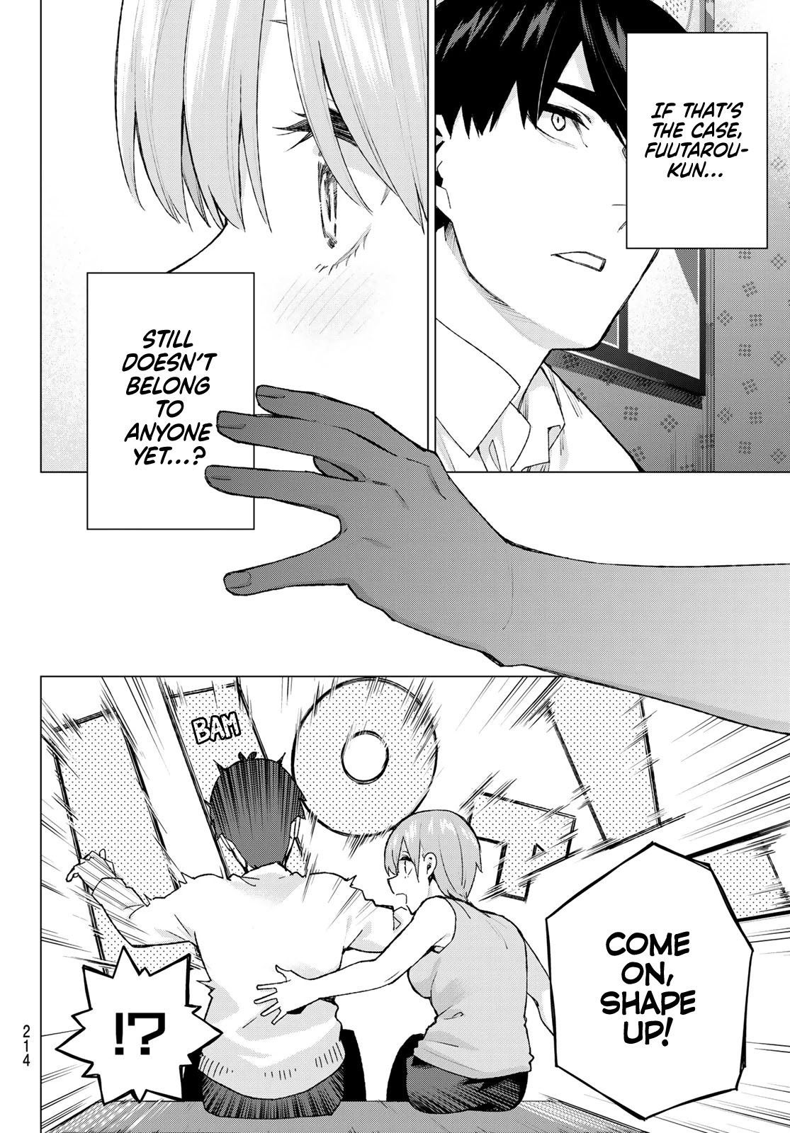 Go-Toubun no Hanayome Chapter 115 page 8 - Chapter 115: The Five's Morning
