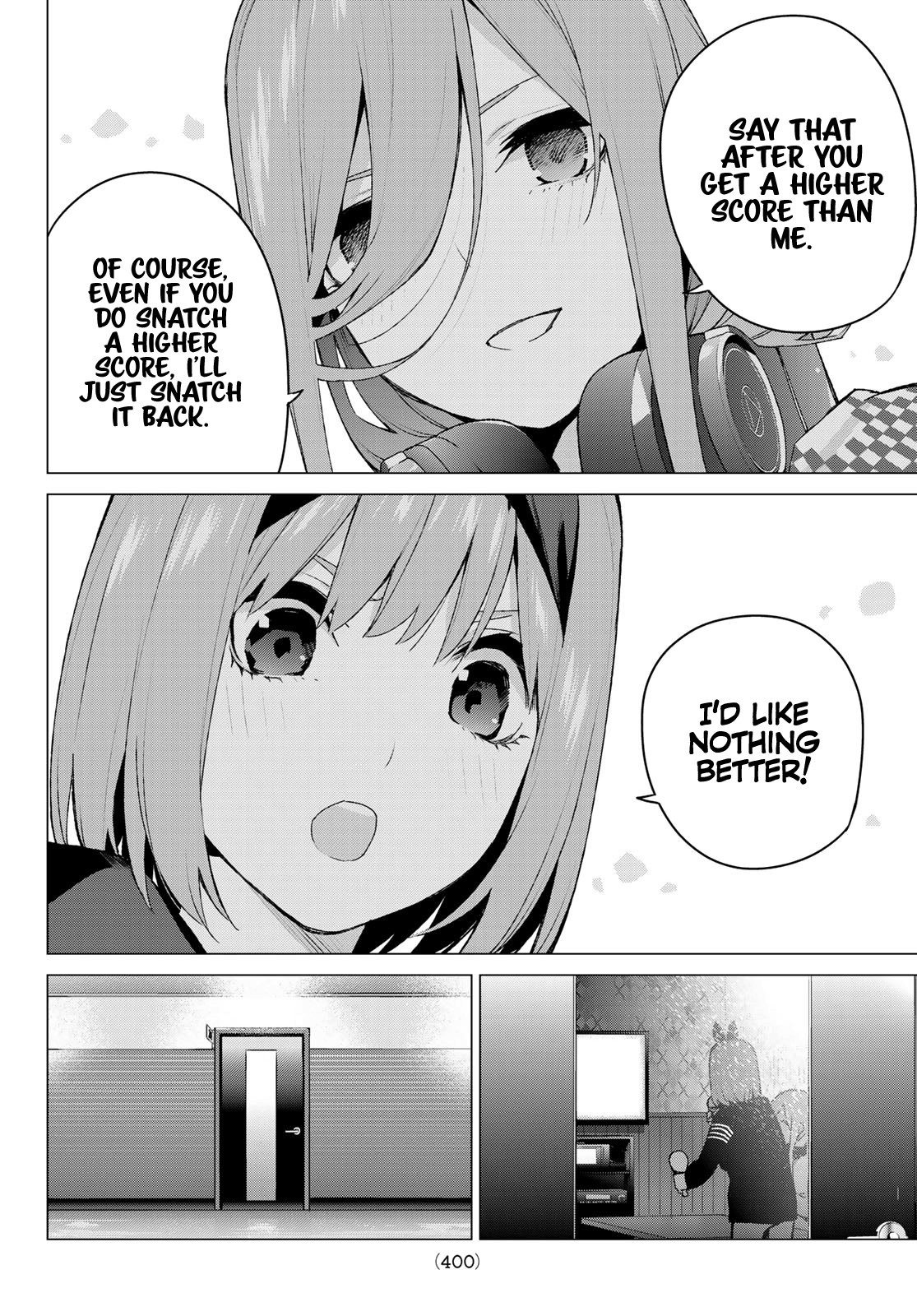 Go-Toubun no Hanayome Chapter 116 page 14 - Chapter 116: Five Hours, One Room