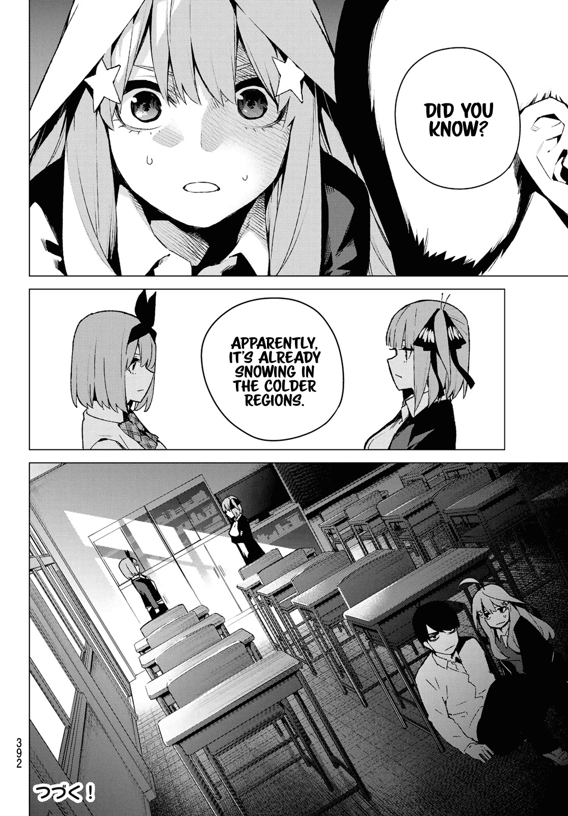 Go-Toubun no Hanayome Chapter 117 page 20 - Chapter 117: Five-Alarm Confusion Lunch