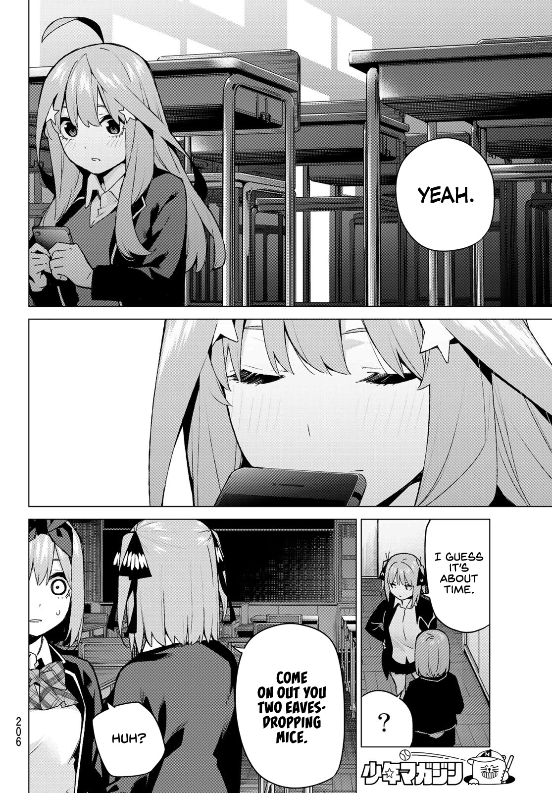 Go-Toubun no Hanayome Chapter 118 page 13 - Chapter 118: Itsuki's Recollections