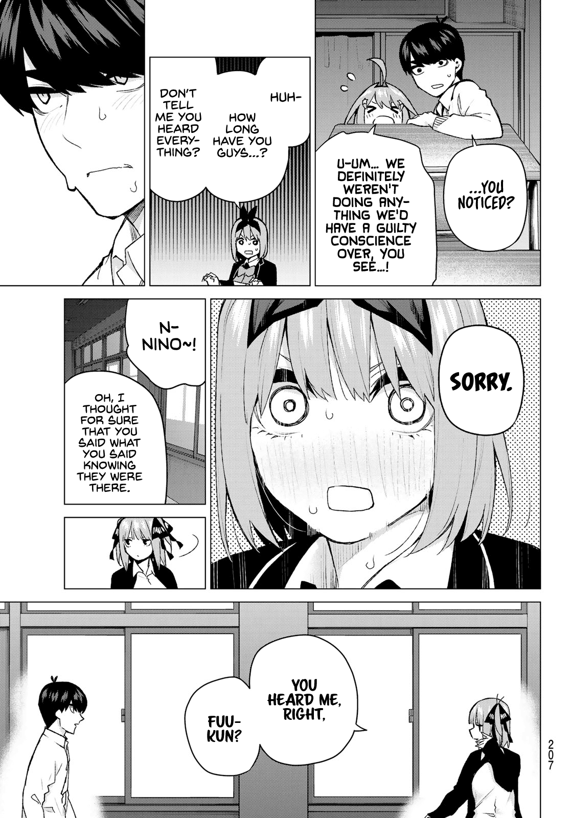 Go-Toubun no Hanayome Chapter 118 page 14 - Chapter 118: Itsuki's Recollections