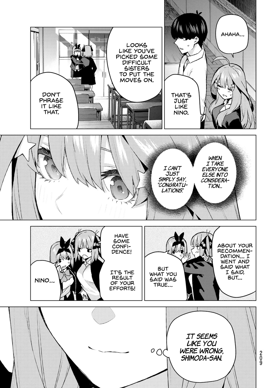 Go-Toubun no Hanayome Chapter 118 page 16 - Chapter 118: Itsuki's Recollections