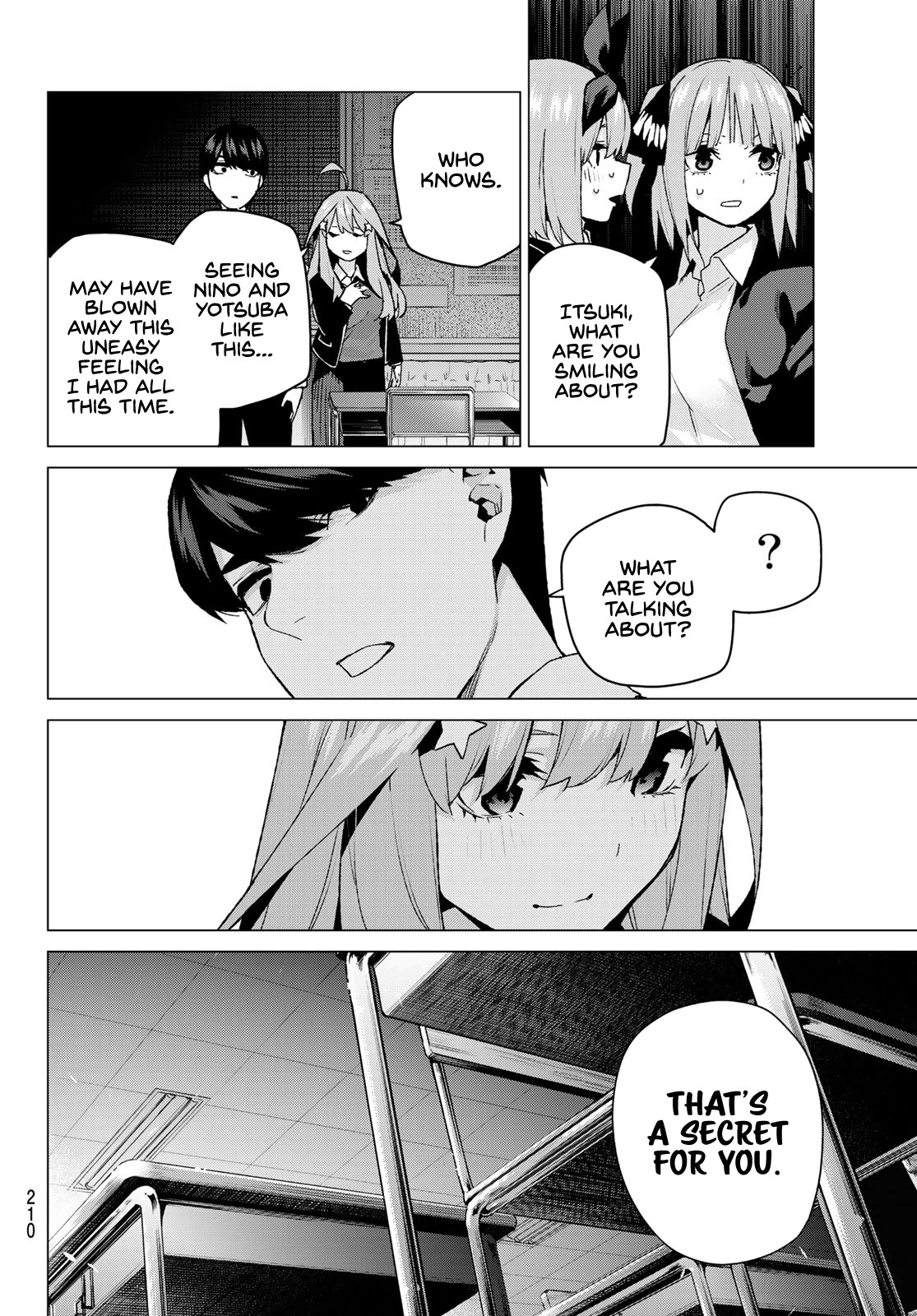 Go-Toubun no Hanayome Chapter 118 page 17 - Chapter 118: Itsuki's Recollections
