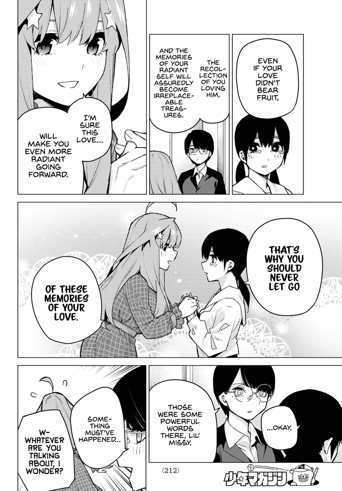 Go-Toubun no Hanayome Chapter 118 page 19 - Chapter 118: Itsuki's Recollections
