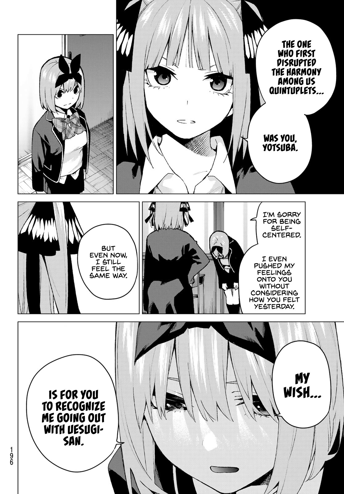 Go-Toubun no Hanayome Chapter 118 page 3 - Chapter 118: Itsuki's Recollections