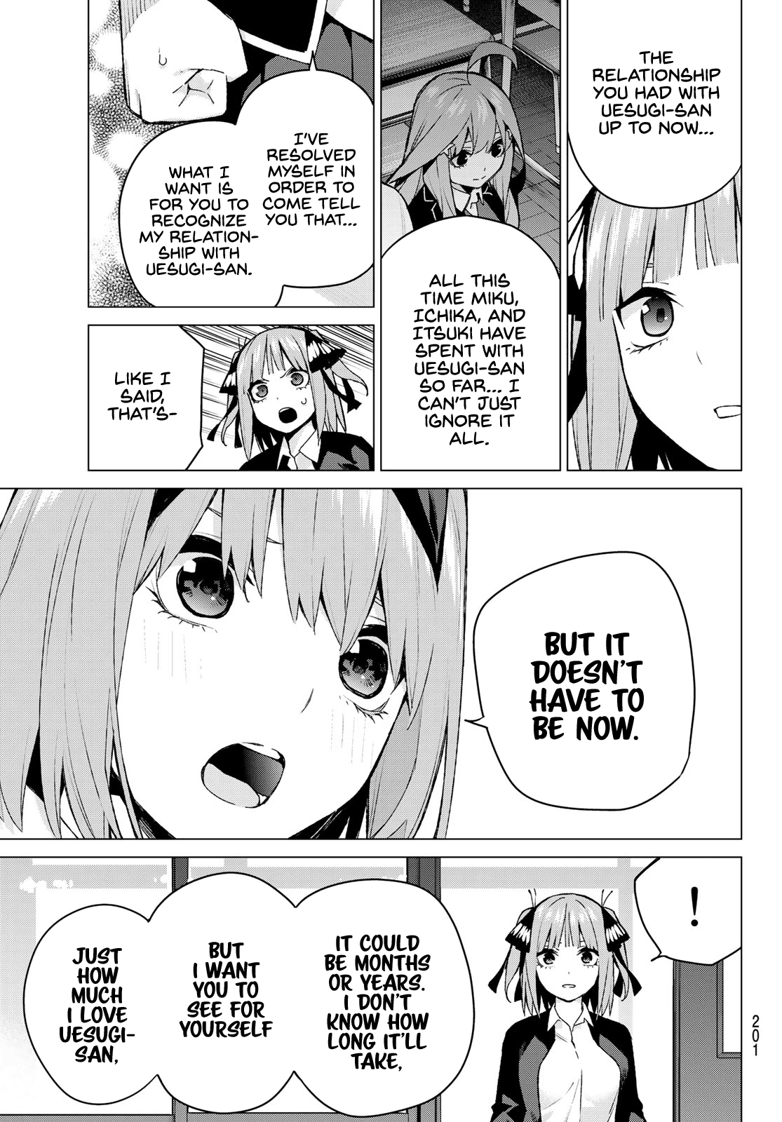 Go-Toubun no Hanayome Chapter 118 page 8 - Chapter 118: Itsuki's Recollections