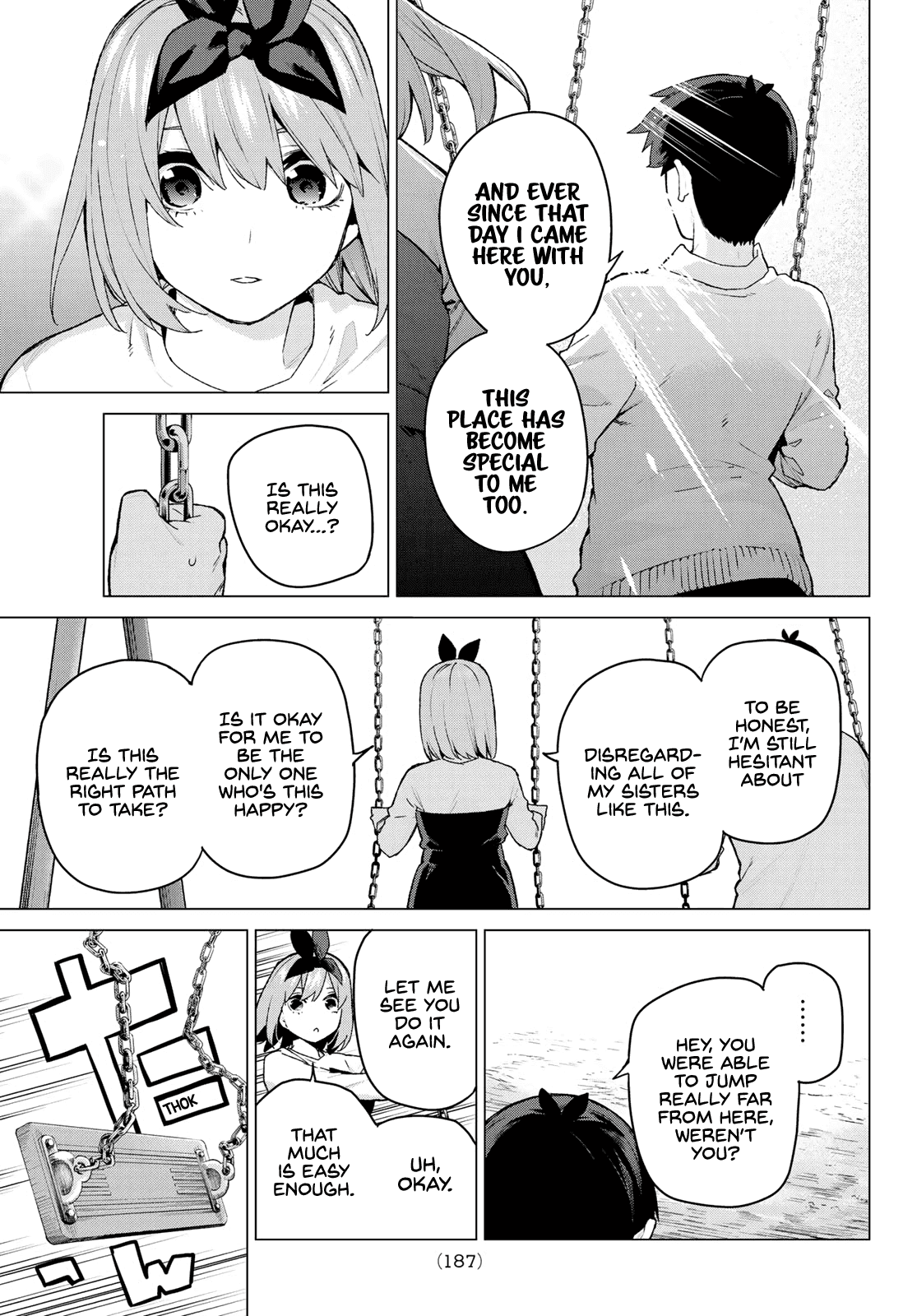 Go-Toubun no Hanayome Chapter 119 page 11 - Chapter 119: Five-Star Tour