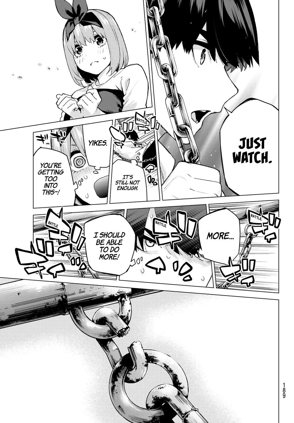 Go-Toubun no Hanayome Chapter 119 page 13 - Chapter 119: Five-Star Tour