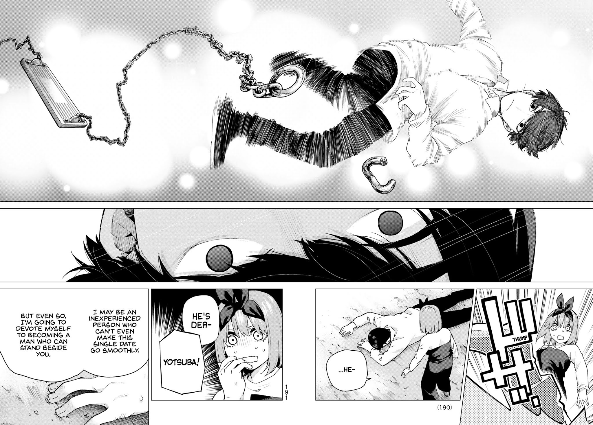 Go-Toubun no Hanayome Chapter 119 page 14 - Chapter 119: Five-Star Tour