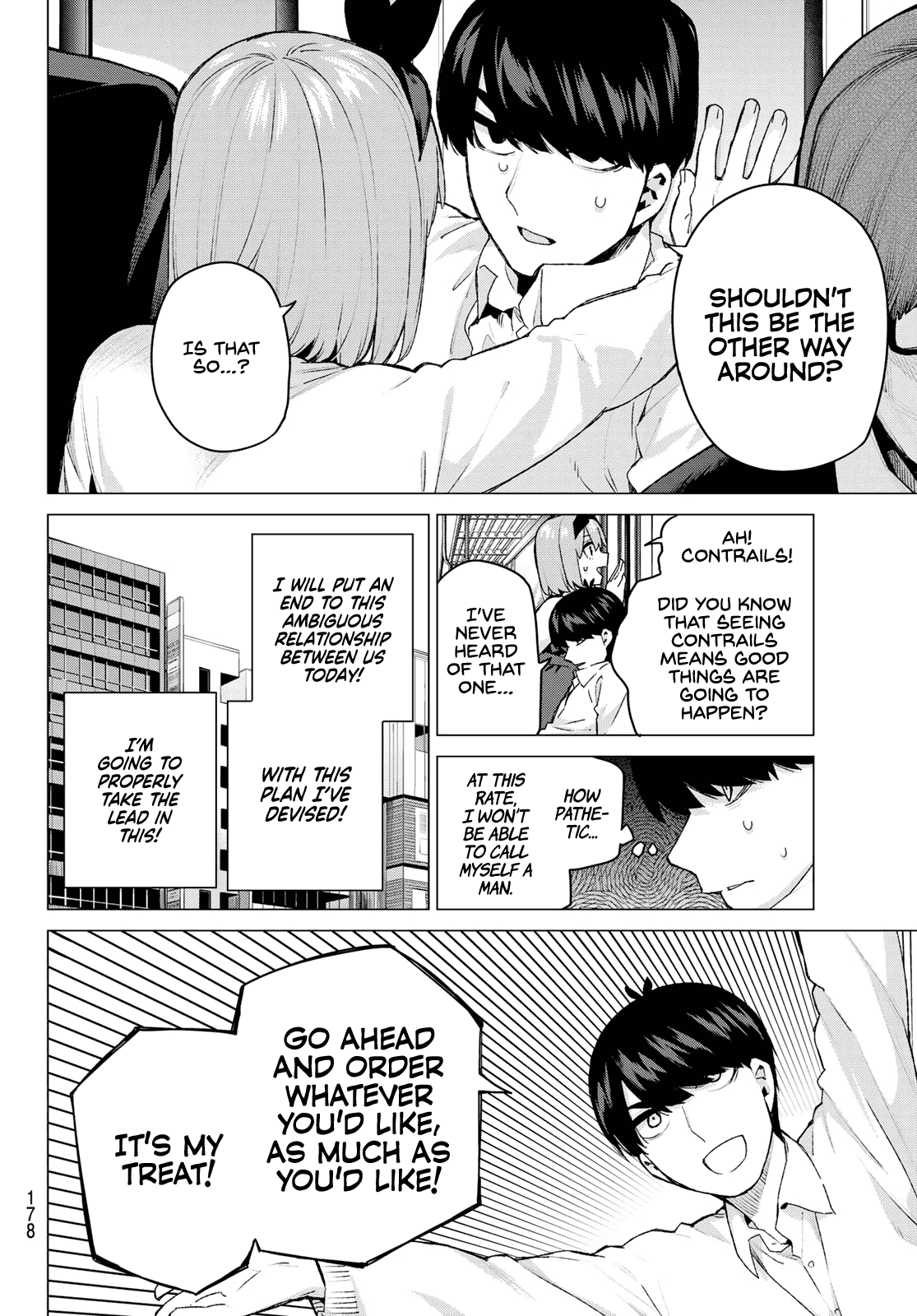Go-Toubun no Hanayome Chapter 119 page 2 - Chapter 119: Five-Star Tour