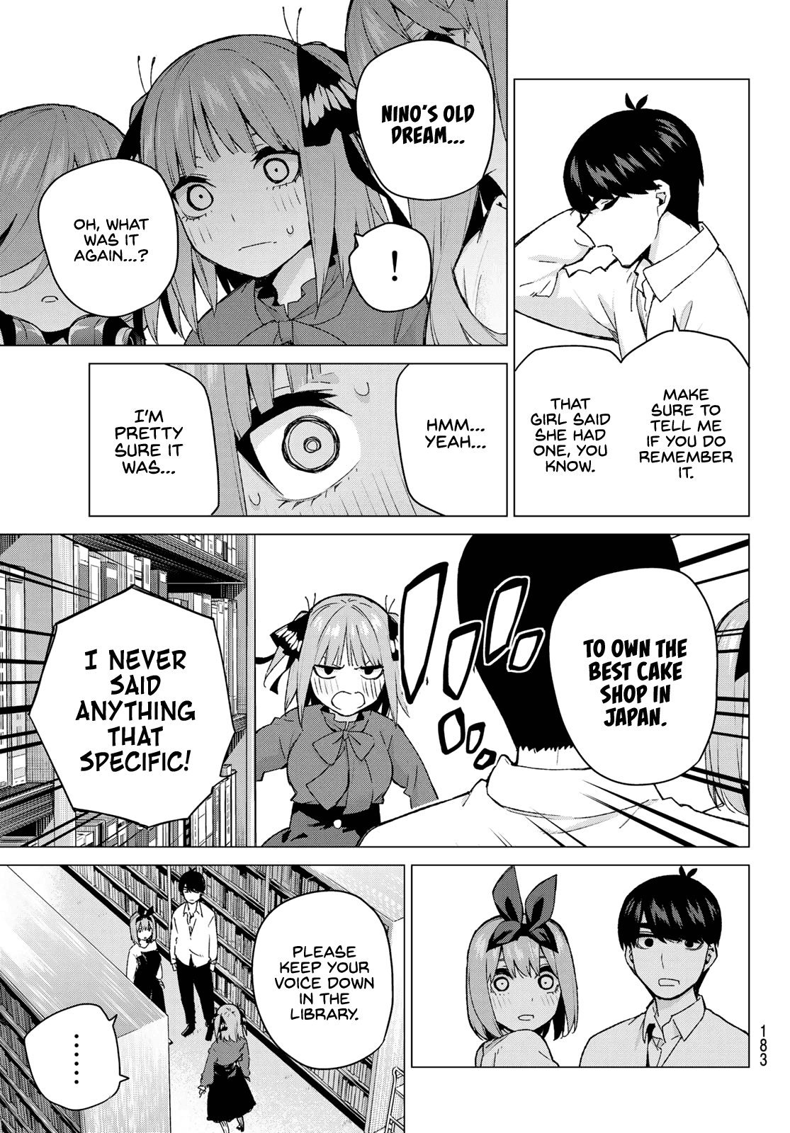 Go-Toubun no Hanayome Chapter 119 page 7 - Chapter 119: Five-Star Tour