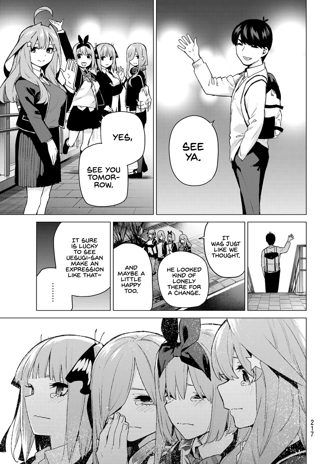 Go-Toubun no Hanayome Chapter 120 page 10 - Chapter 120: Five Years Ago, On a Certain Day
