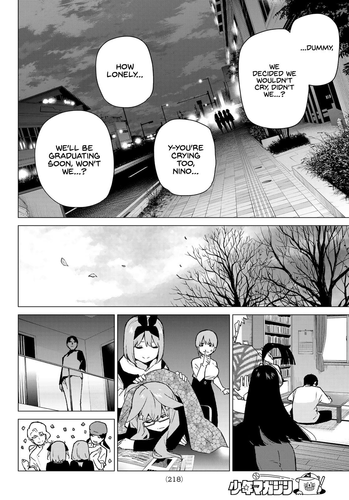Go-Toubun no Hanayome Chapter 120 page 11 - Chapter 120: Five Years Ago, On a Certain Day