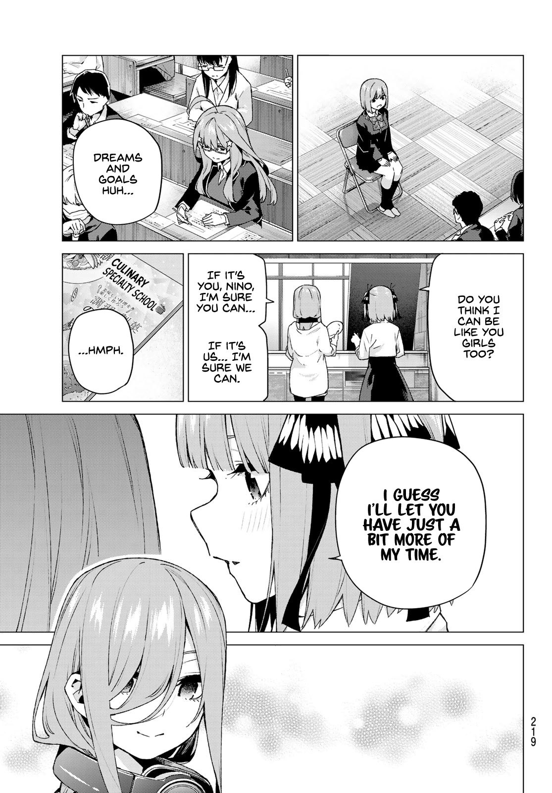 Go-Toubun no Hanayome Chapter 120 page 12 - Chapter 120: Five Years Ago, On a Certain Day