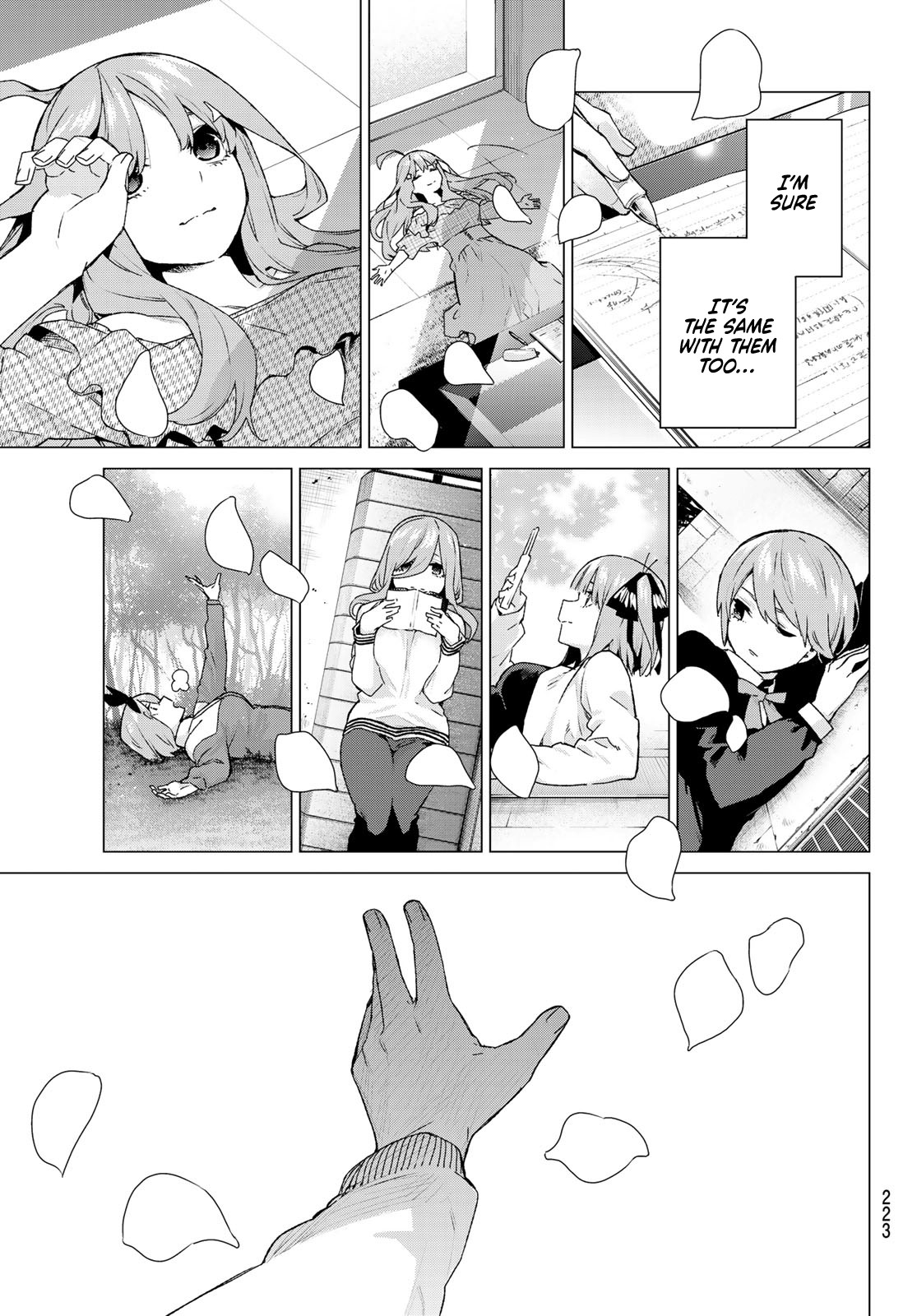 Go-Toubun no Hanayome Chapter 120 page 16 - Chapter 120: Five Years Ago, On a Certain Day