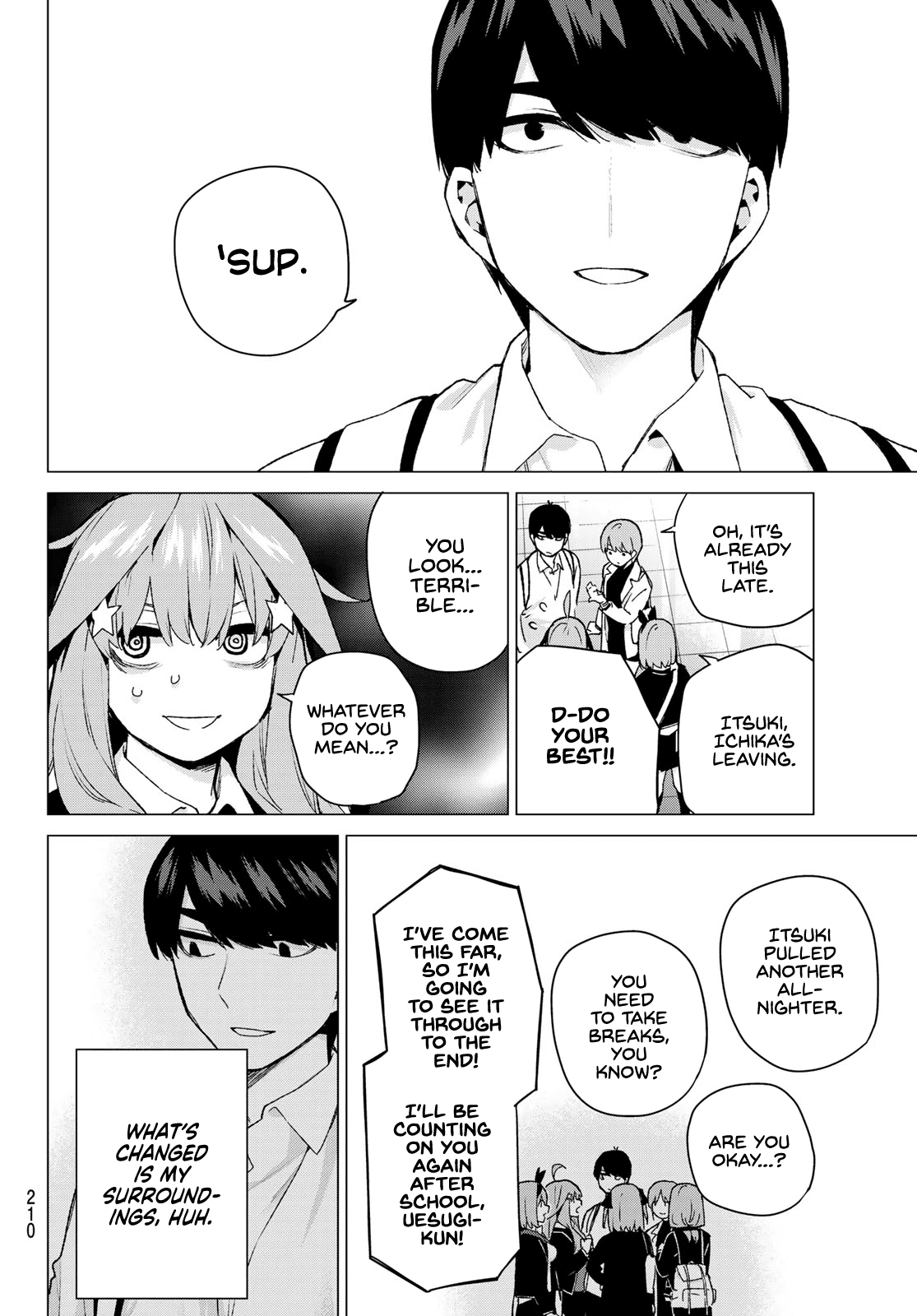 Go-Toubun no Hanayome Chapter 120 page 3 - Chapter 120: Five Years Ago, On a Certain Day