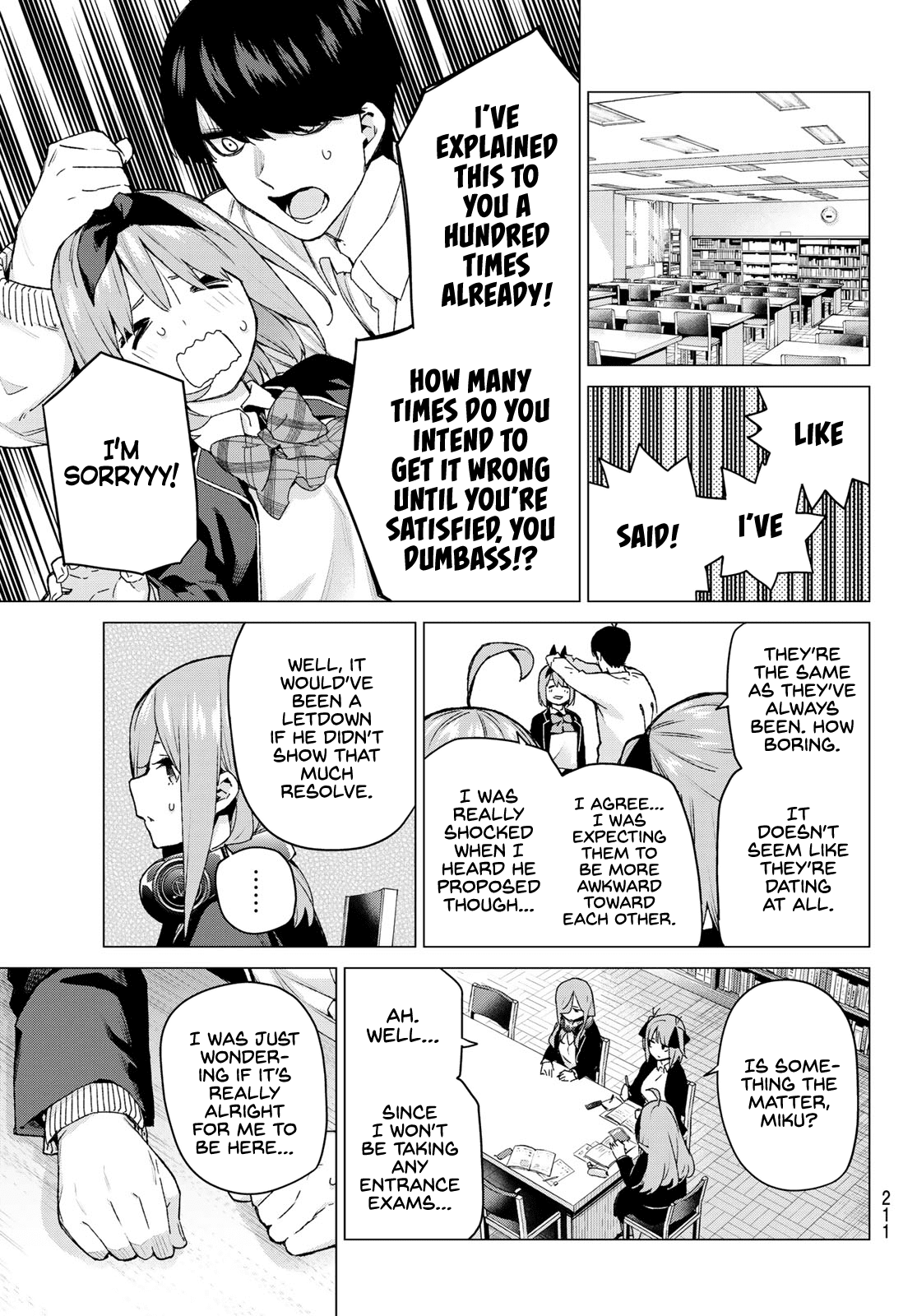 Go-Toubun no Hanayome Chapter 120 page 4 - Chapter 120: Five Years Ago, On a Certain Day
