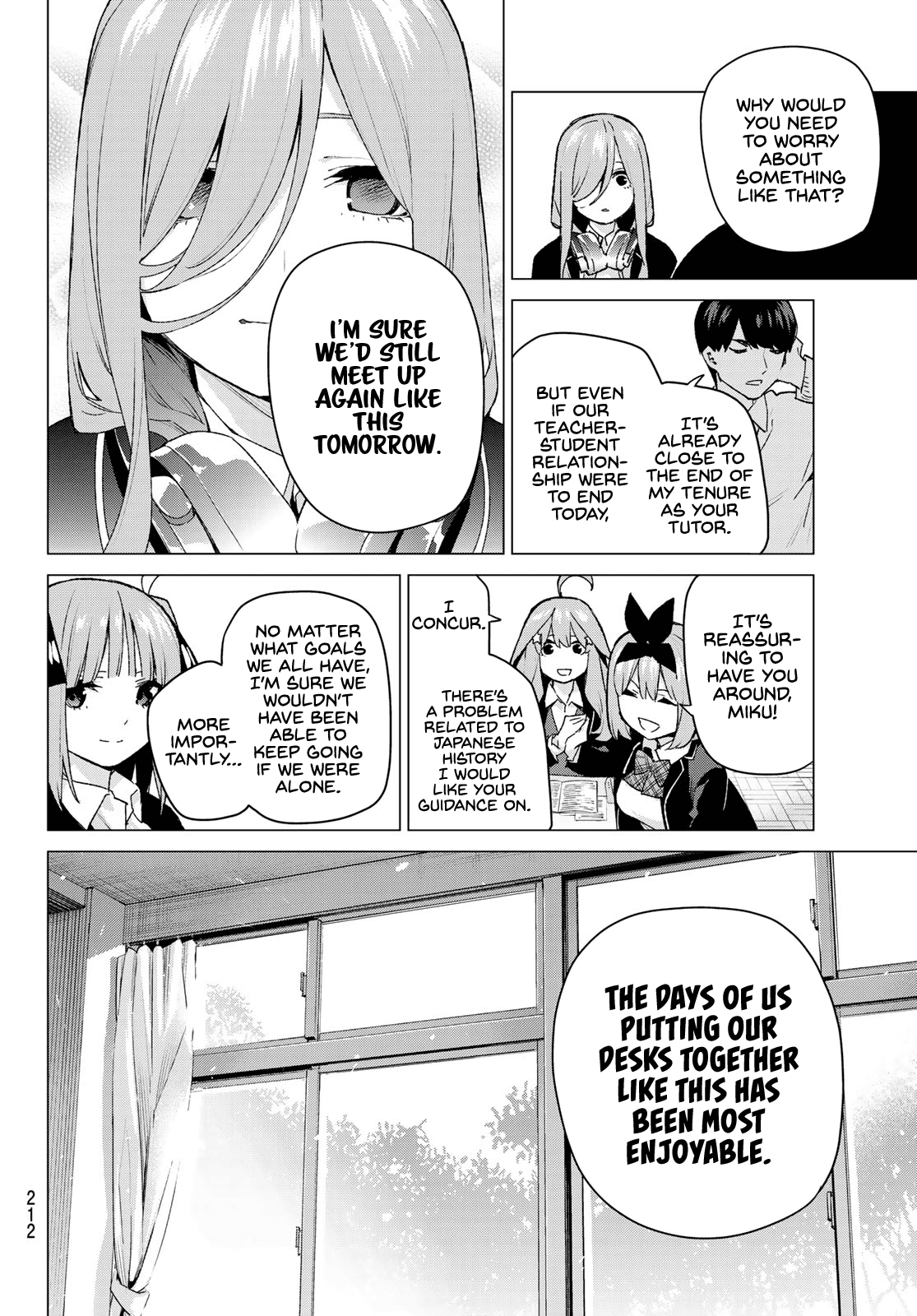 Go-Toubun no Hanayome Chapter 120 page 5 - Chapter 120: Five Years Ago, On a Certain Day