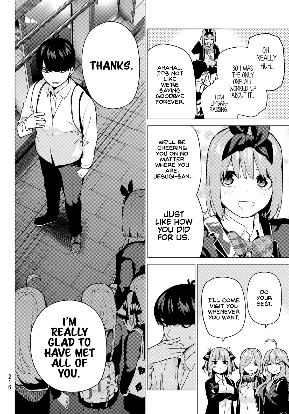 Go-Toubun no Hanayome Chapter 120 page 9 - Chapter 120: Five Years Ago, On a Certain Day