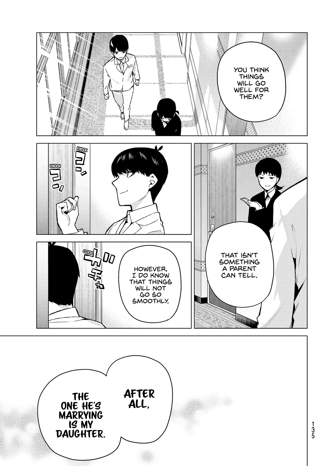 Go-Toubun no Hanayome Chapter 121 page 21 - Chapter 121: A One in Five Chance