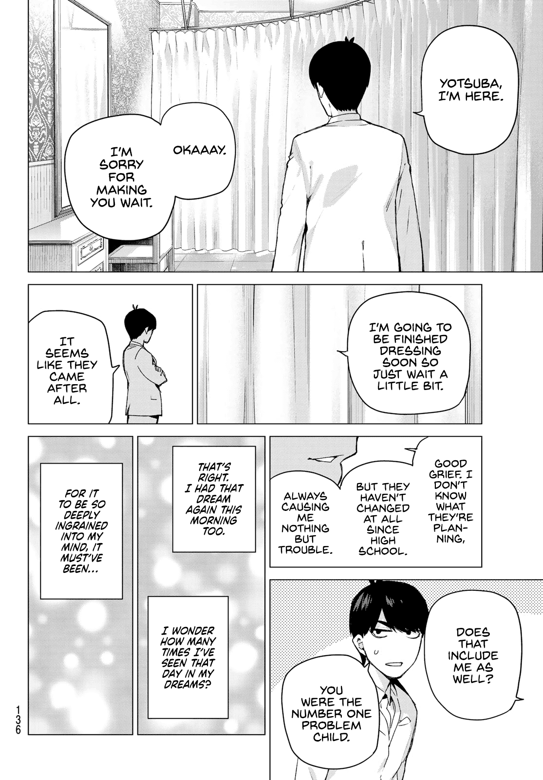Go-Toubun no Hanayome Chapter 121 page 22 - Chapter 121: A One in Five Chance
