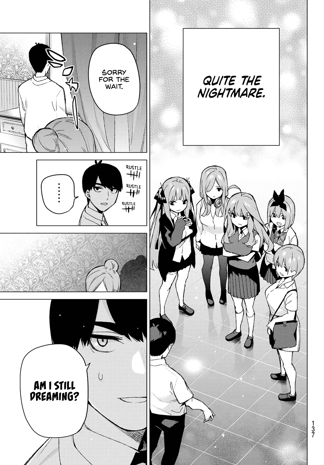 Go-Toubun no Hanayome Chapter 121 page 23 - Chapter 121: A One in Five Chance