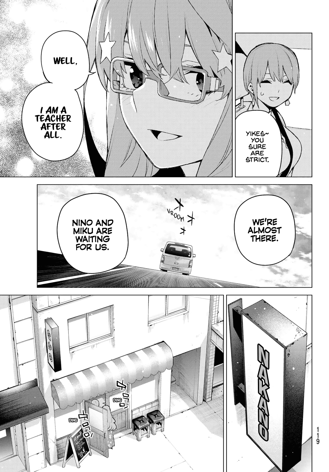 Go-Toubun no Hanayome Chapter 121 page 5 - Chapter 121: A One in Five Chance
