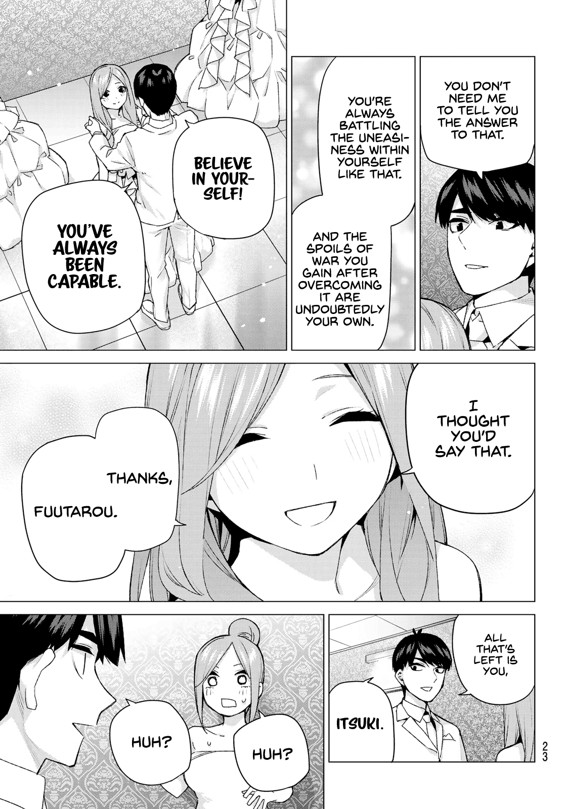 Go-Toubun no Hanayome Chapter 122 page 14 - Chapter 122: The Five-Part Bride [END]