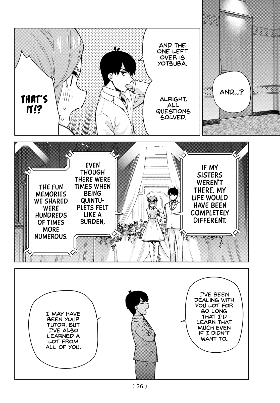Go-Toubun no Hanayome Chapter 122 page 17 - Chapter 122: The Five-Part Bride [END]