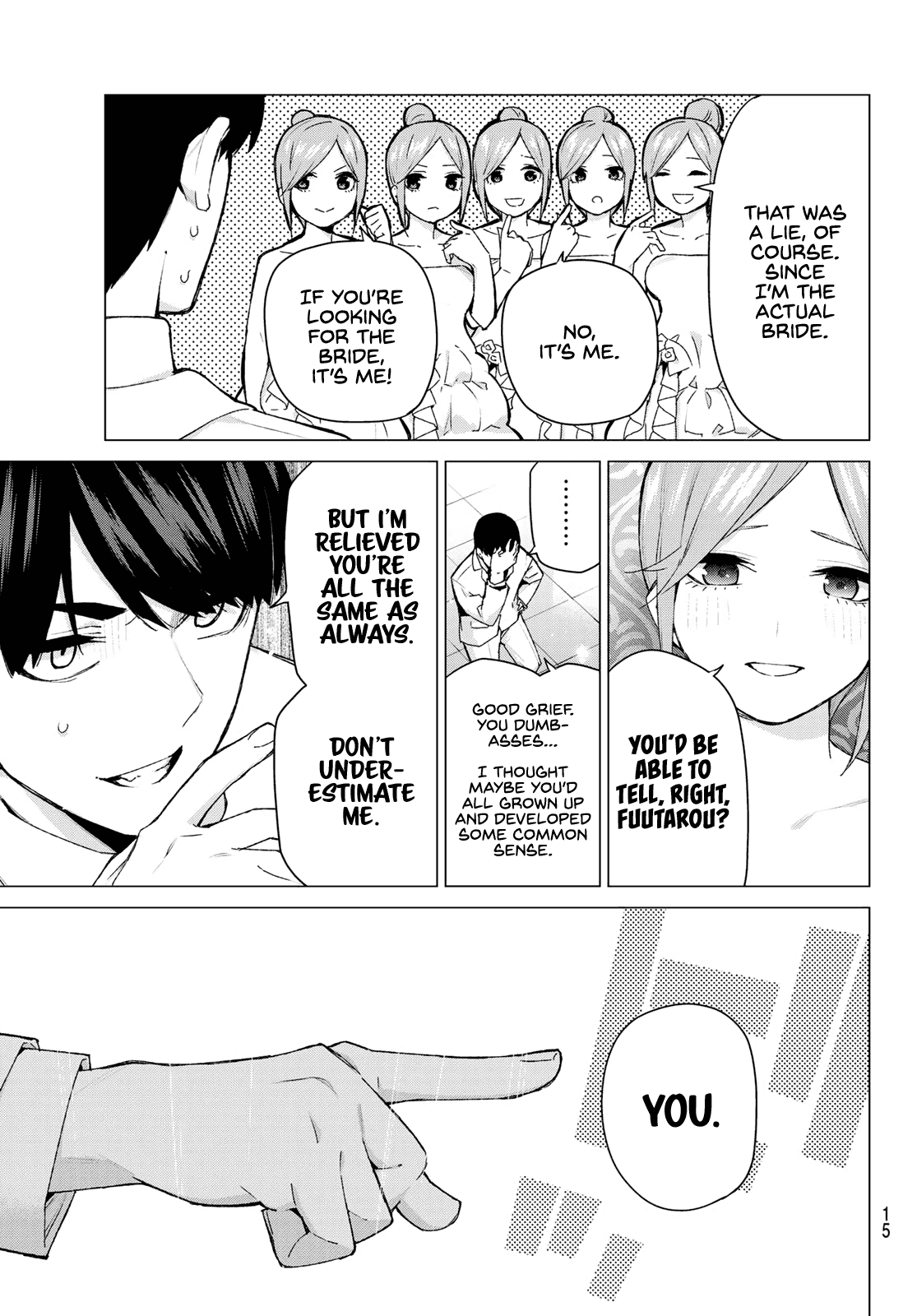 Go-Toubun no Hanayome Chapter 122 page 6 - Chapter 122: The Five-Part Bride [END]