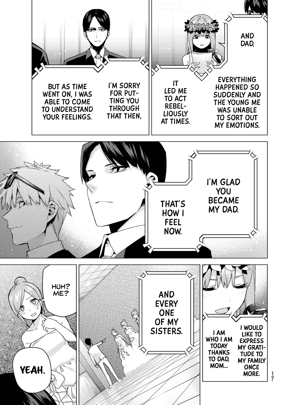 Go-Toubun no Hanayome Chapter 122 page 8 - Chapter 122: The Five-Part Bride [END]