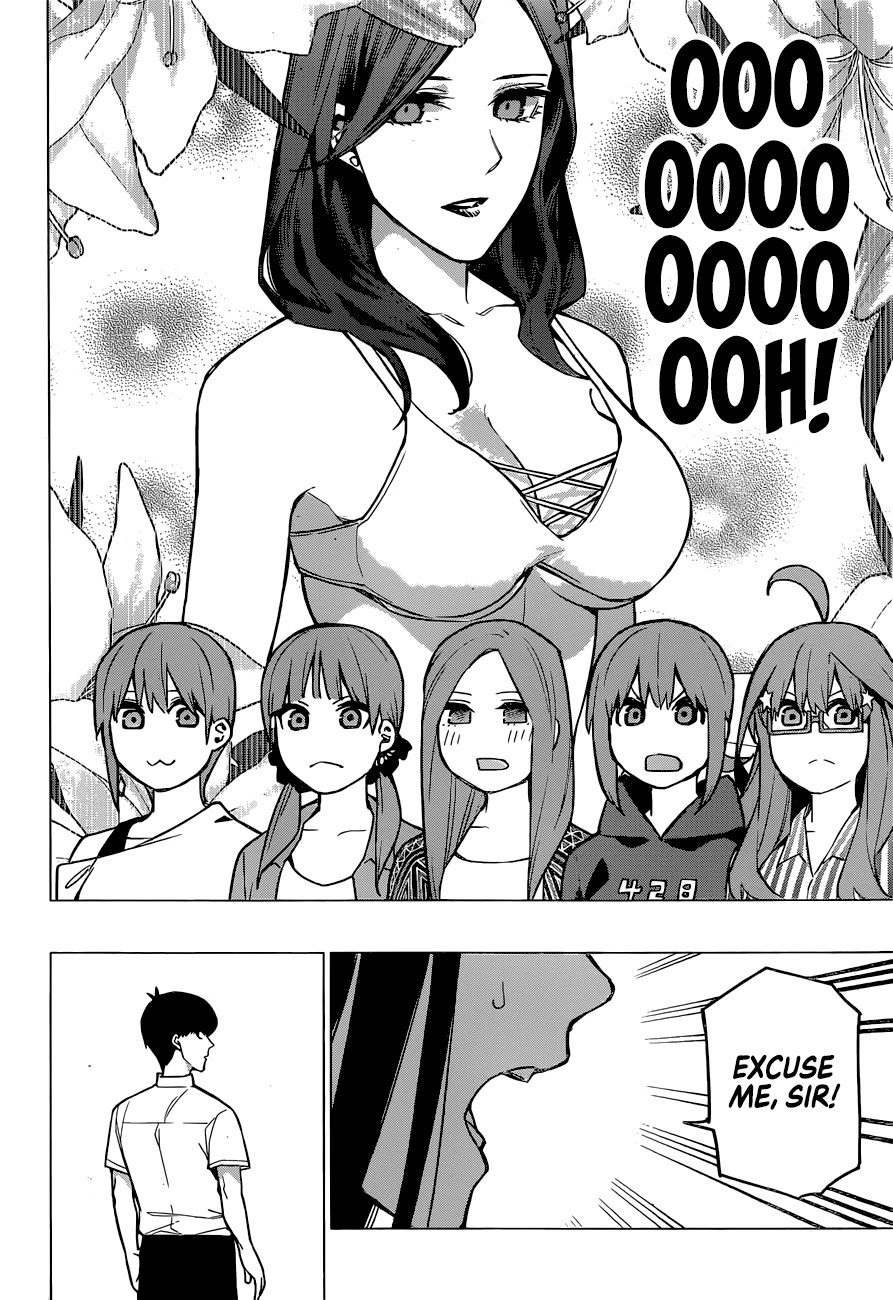 Go-Toubun no Hanayome Chapter 123 page 17 - Chapter 123: The Quintuplets Can't Share A Secret