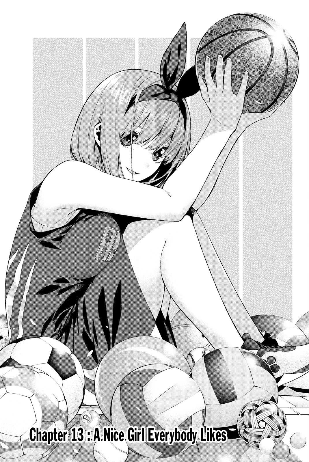 Go-Toubun no Hanayome Chapter 13 page 1 - Chapter 13: A Nice Girl Everybody Likes [HQ]