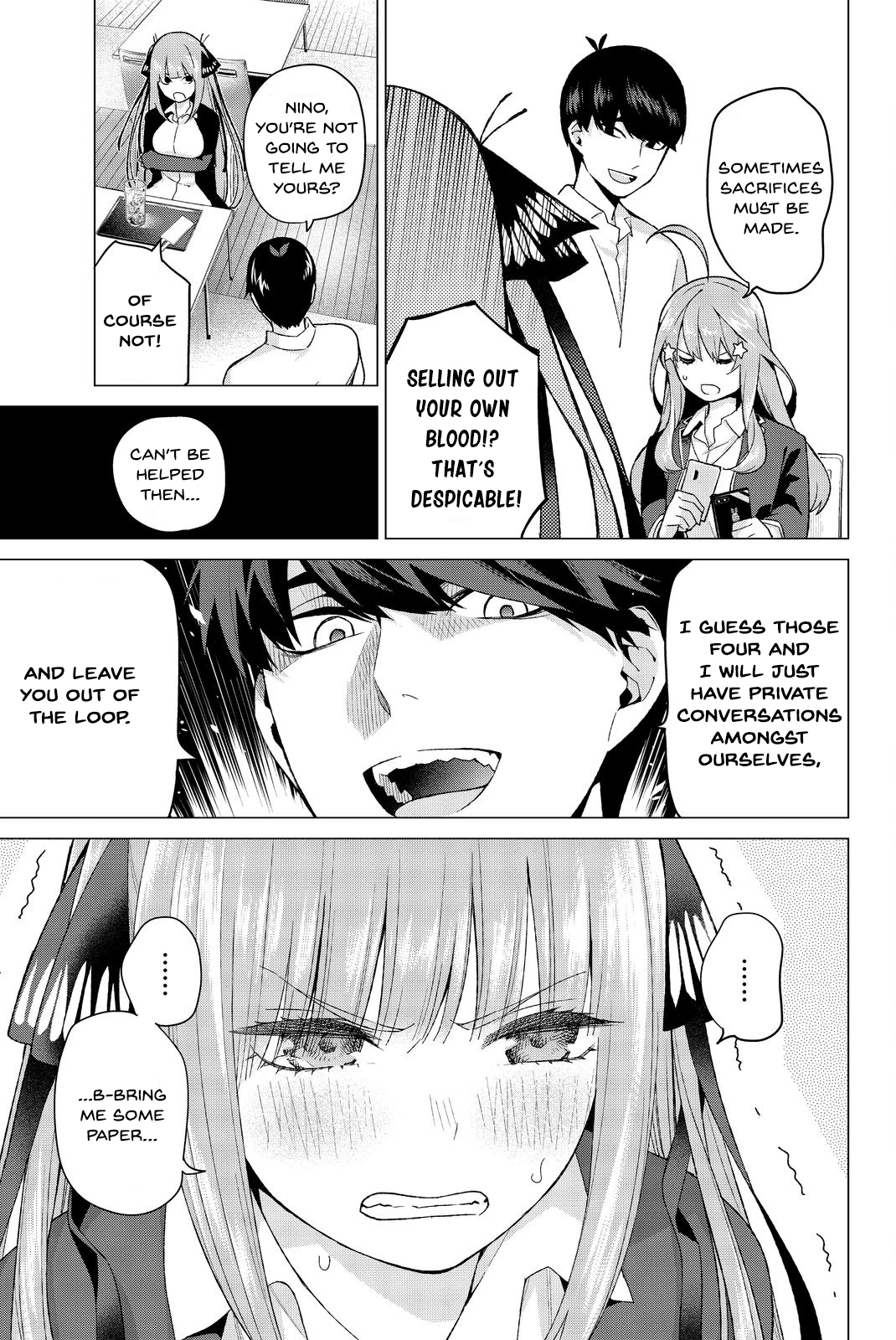 Go-Toubun no Hanayome Chapter 13 page 11 - Chapter 13: A Nice Girl Everybody Likes [HQ]