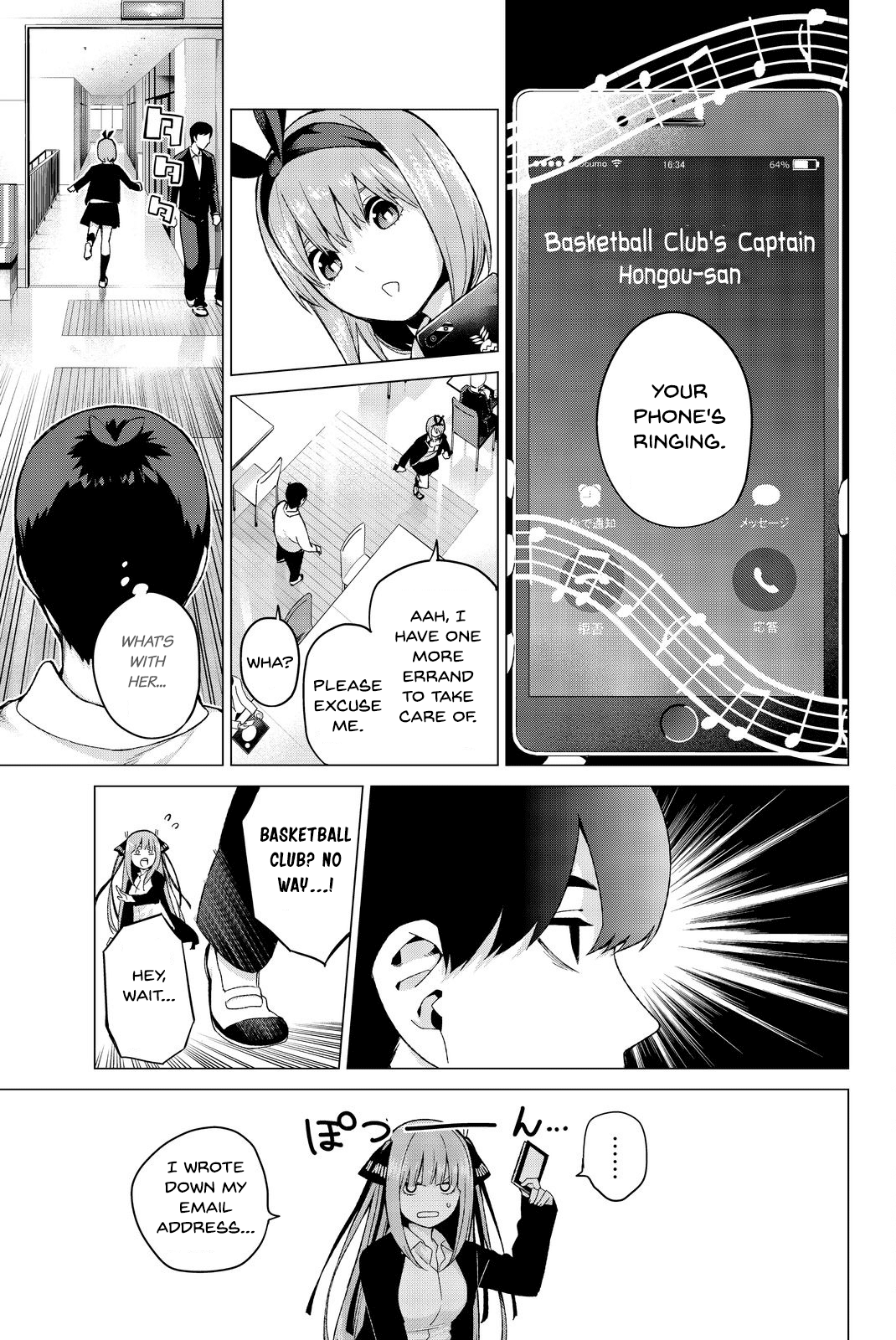 Go-Toubun no Hanayome Chapter 13 page 13 - Chapter 13: A Nice Girl Everybody Likes [HQ]