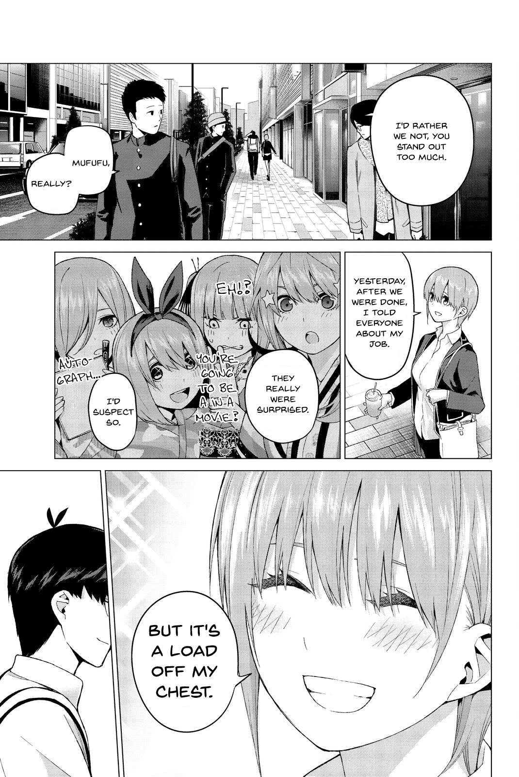 Go-Toubun no Hanayome Chapter 13 page 3 - Chapter 13: A Nice Girl Everybody Likes [HQ]