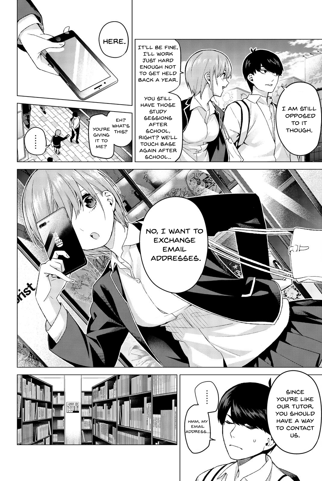 Go-Toubun no Hanayome Chapter 13 page 4 - Chapter 13: A Nice Girl Everybody Likes [HQ]