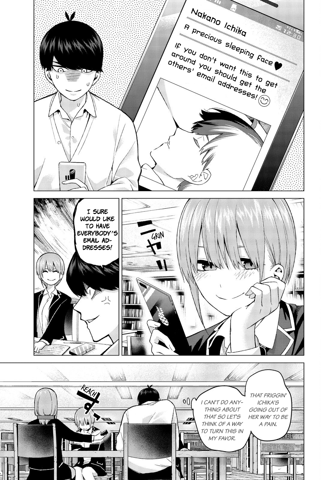 Go-Toubun no Hanayome Chapter 13 page 7 - Chapter 13: A Nice Girl Everybody Likes [HQ]