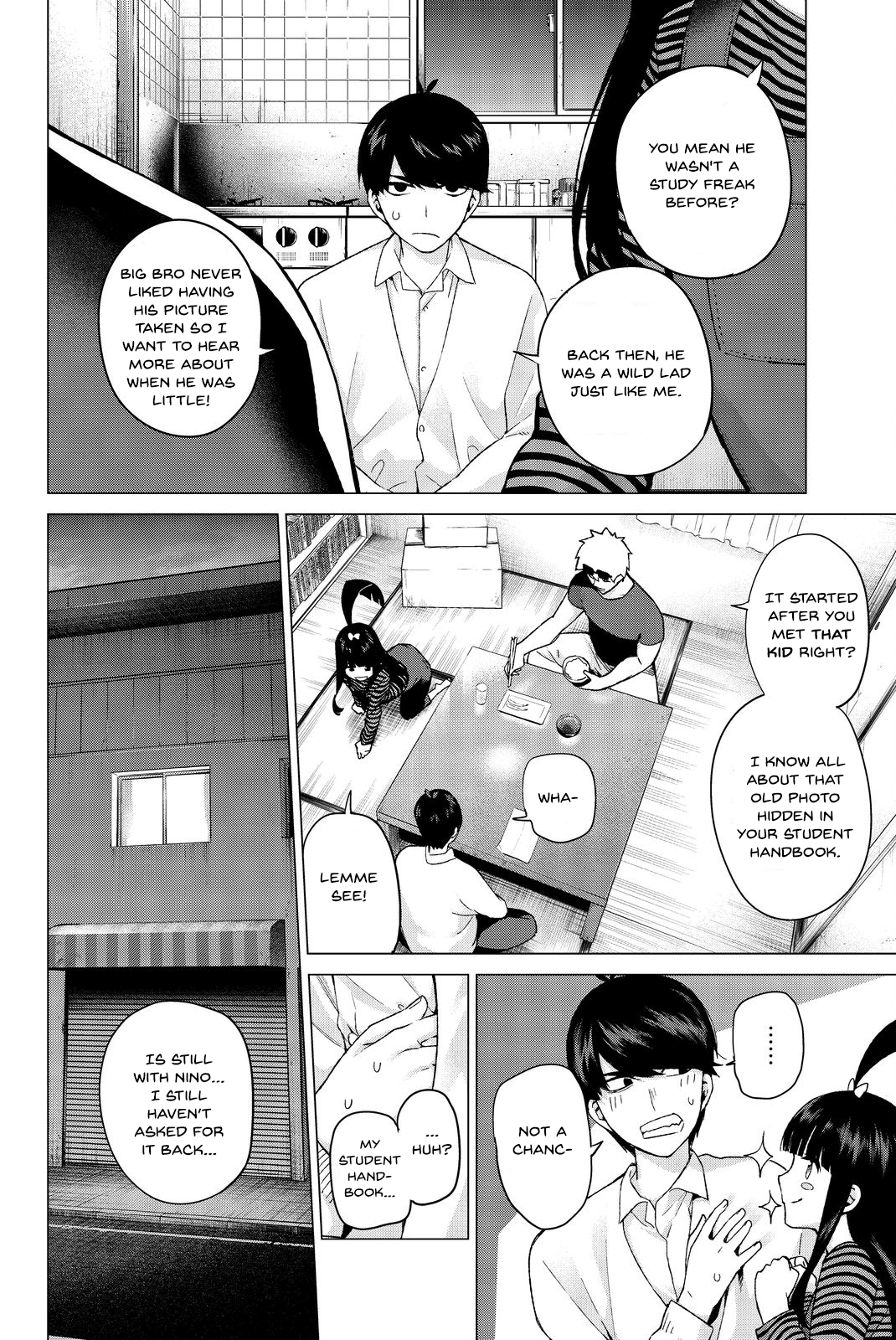 Go-Toubun no Hanayome Chapter 14 page 2 - Chapter 14: The Photo of Beginnings [HQ]