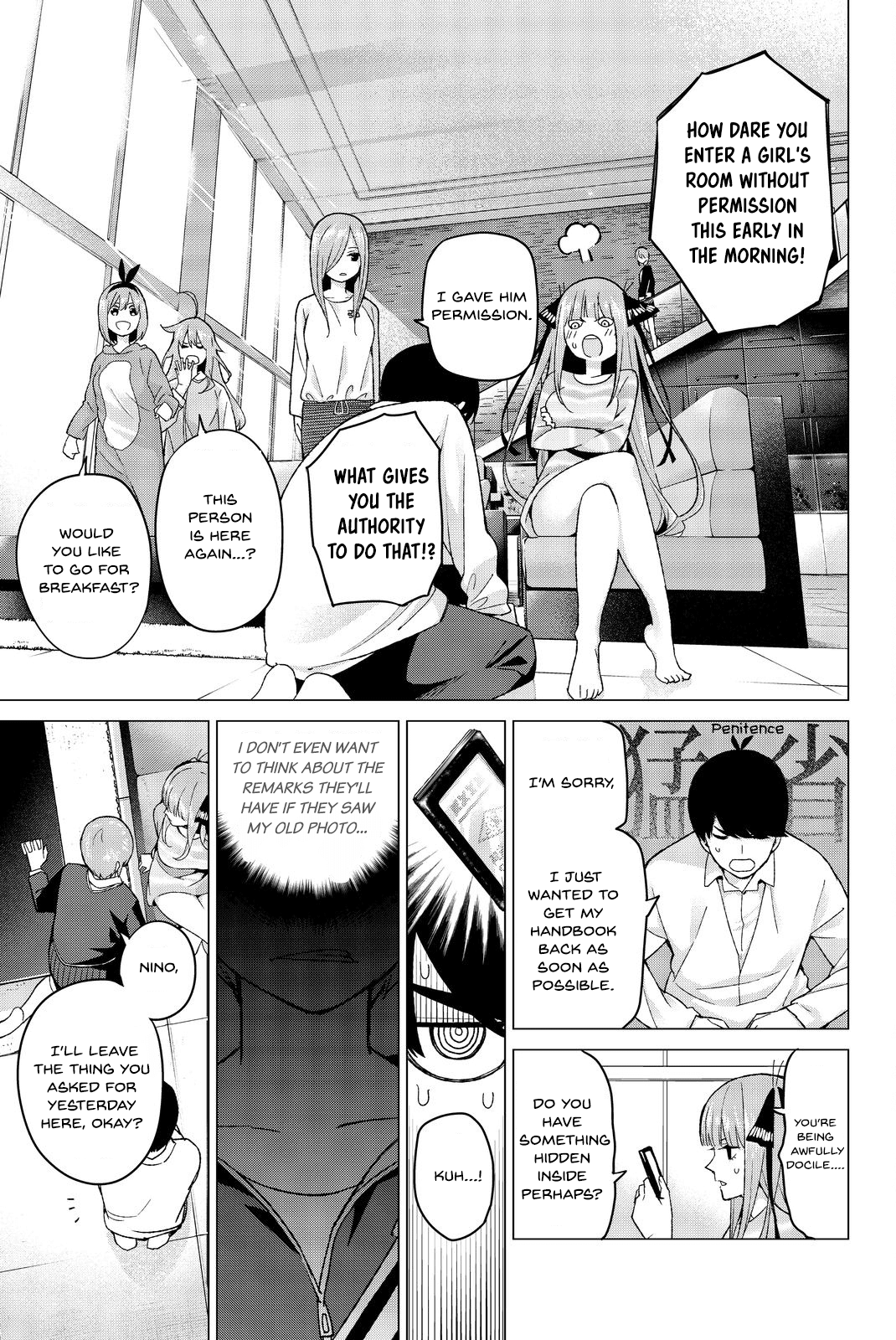 Go-Toubun no Hanayome Chapter 14 page 5 - Chapter 14: The Photo of Beginnings [HQ]