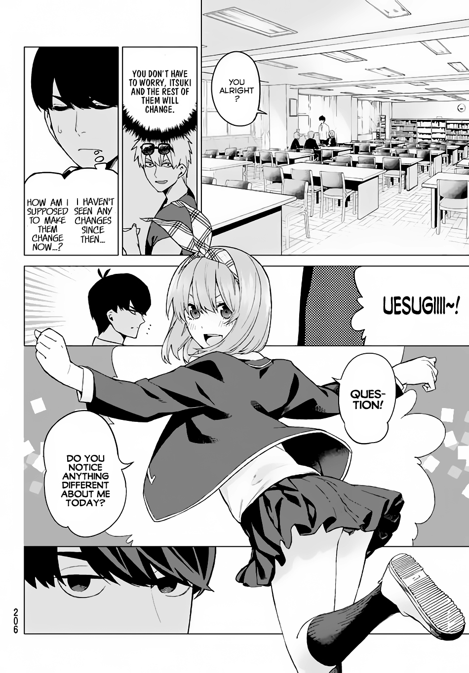 Go-Toubun no Hanayome Chapter 15 page 11 - Chapter 15: Thing Accumulated Through Time