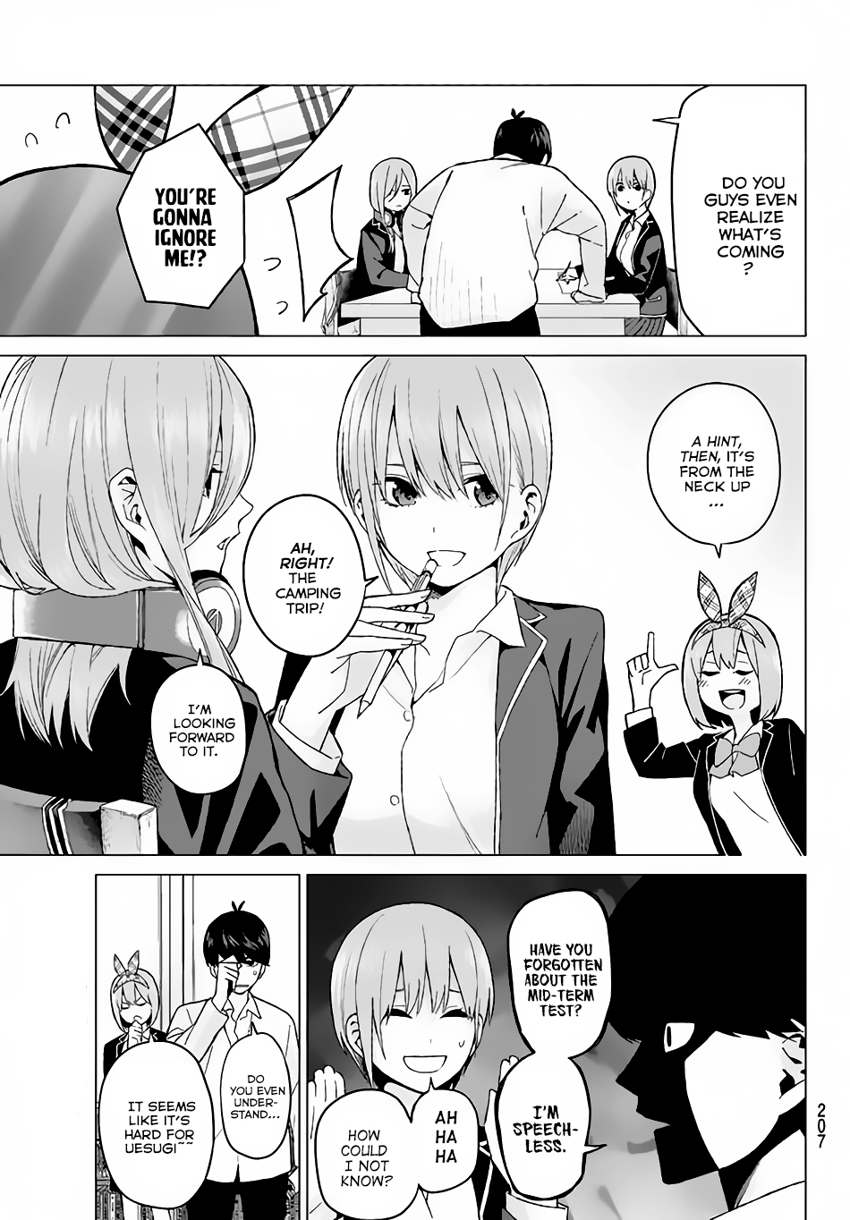 Go-Toubun no Hanayome Chapter 15 page 12 - Chapter 15: Thing Accumulated Through Time