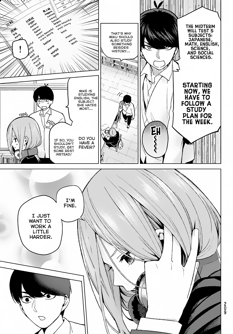 Go-Toubun no Hanayome Chapter 15 page 14 - Chapter 15: Thing Accumulated Through Time