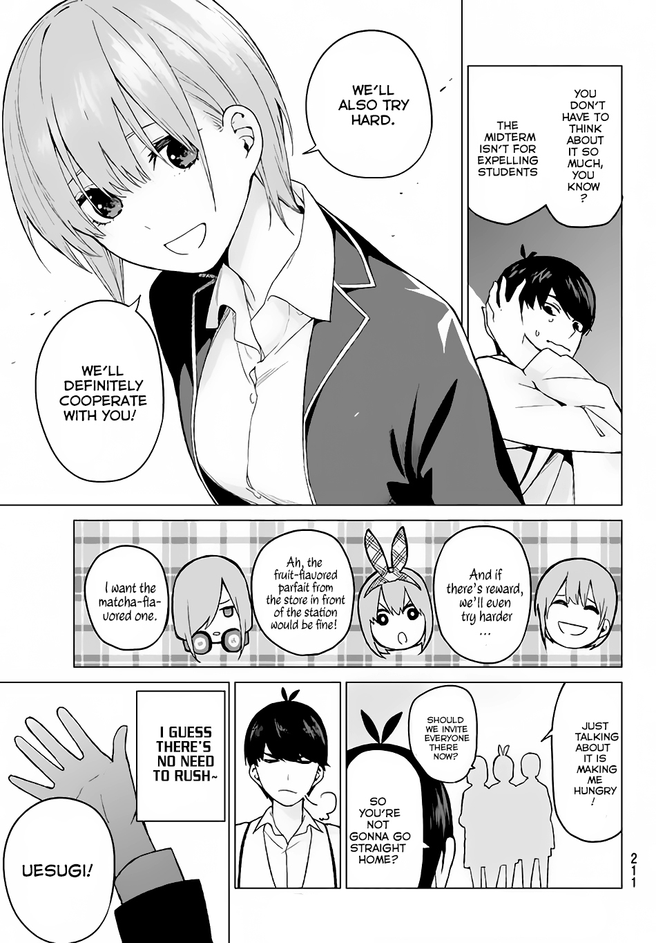 Go-Toubun no Hanayome Chapter 15 page 16 - Chapter 15: Thing Accumulated Through Time