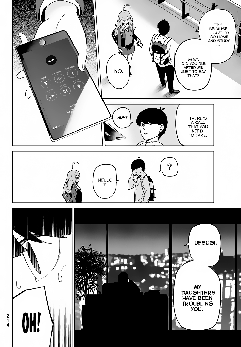 Go-Toubun no Hanayome Chapter 15 page 19 - Chapter 15: Thing Accumulated Through Time
