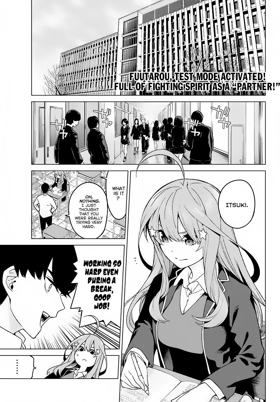 Go-Toubun no Hanayome Chapter 15 page 4 - Chapter 15: Thing Accumulated Through Time